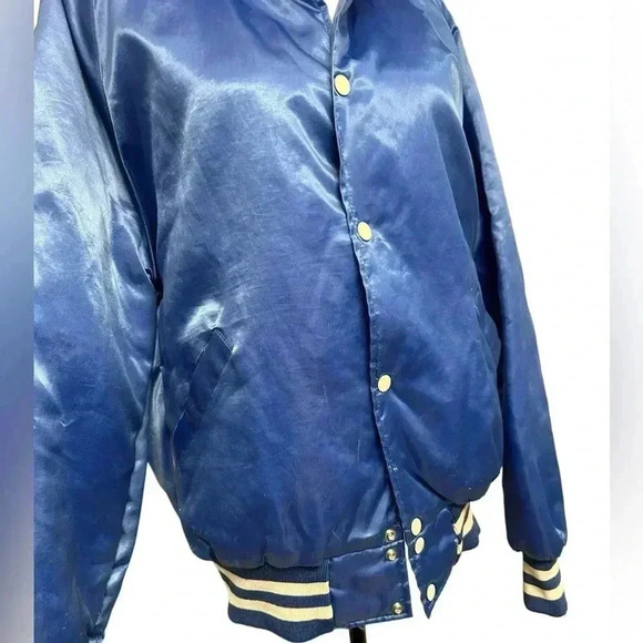 VINTAGE Holloway  Bomber/Varsity Jacket - Picture 11 of 13